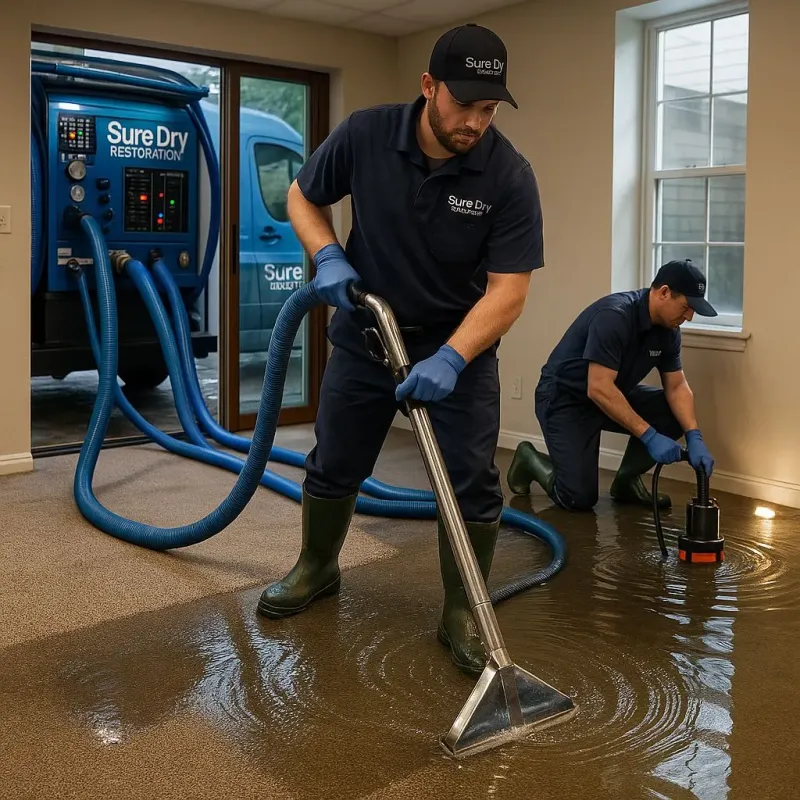 Water Extraction and Removal process in Biglerville, PA